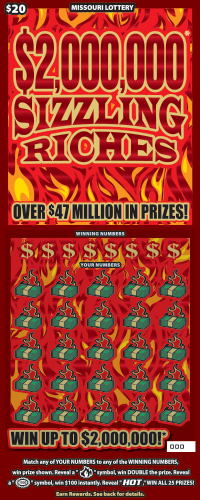 $2,000,000 Sizzling Riches
