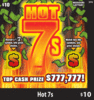Hot 7s Scratchers Ticket