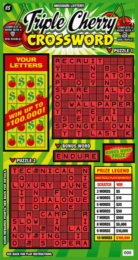 Triple Cherry Crossword