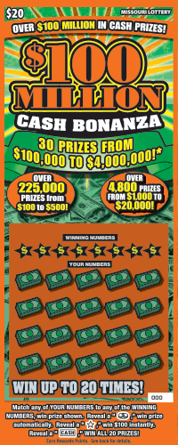 $100 Million Cash Bonanza