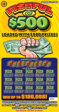 $100,000 Scratchers Top Prize Won in Poplar Bluff 