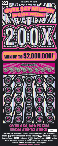 Player in 'Total Shock' Over $2 Million Scratchers Win