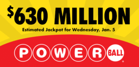 Jackpot Raised for Tonight's Drawing