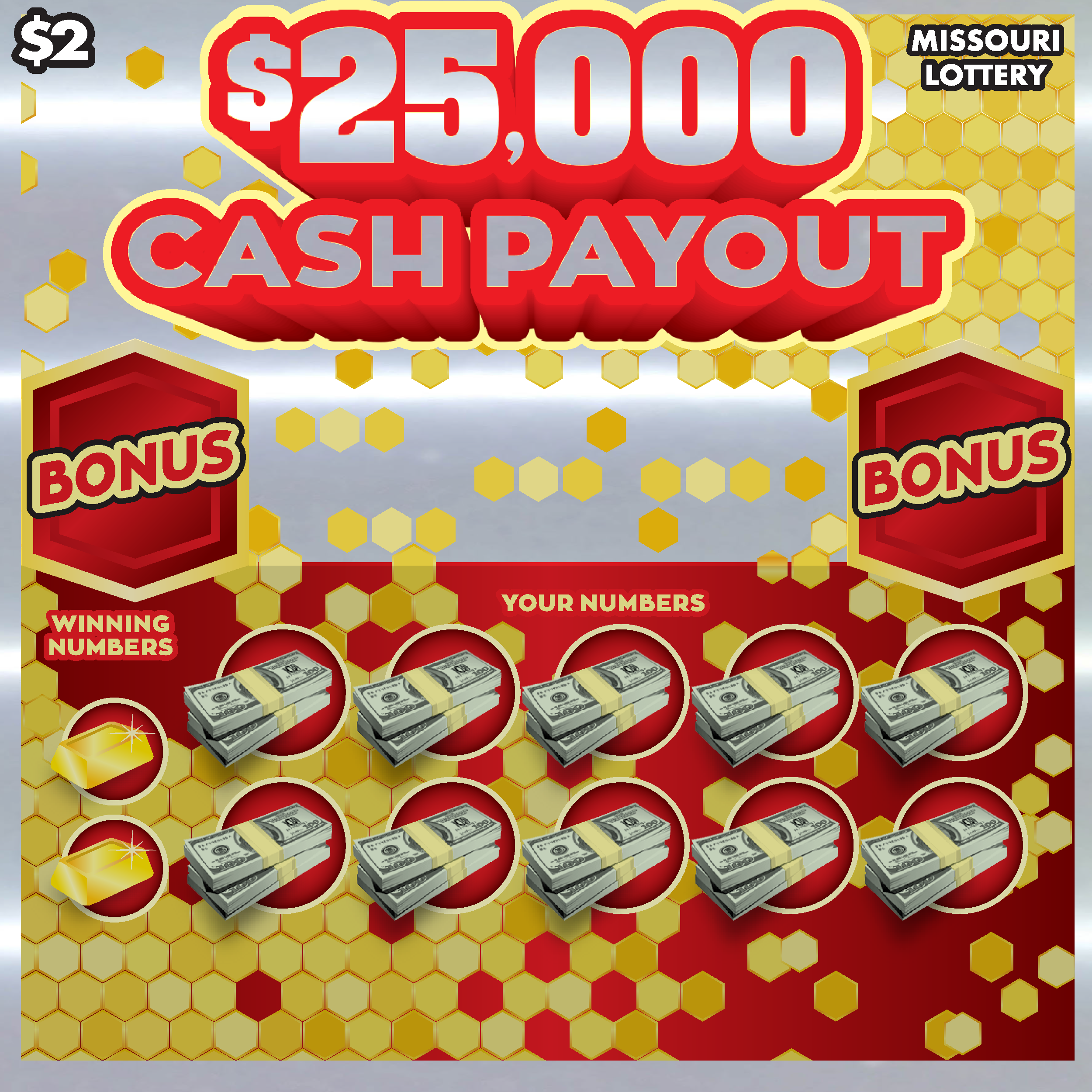 $25,000 CASH PAYOUT