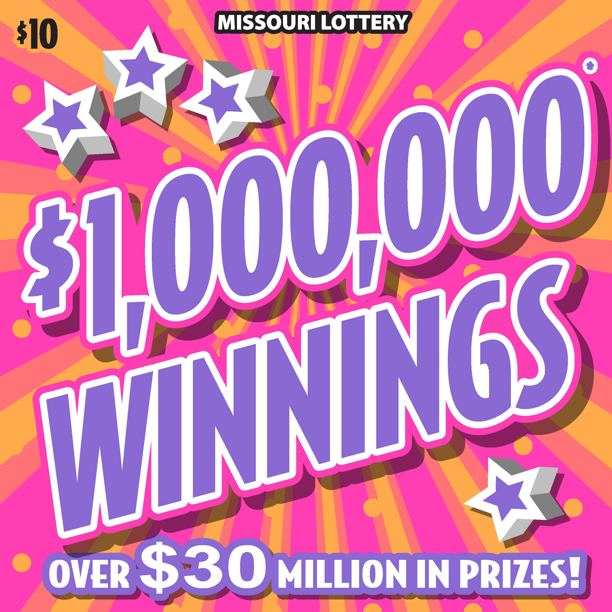 $1,000,000 WINNINGS