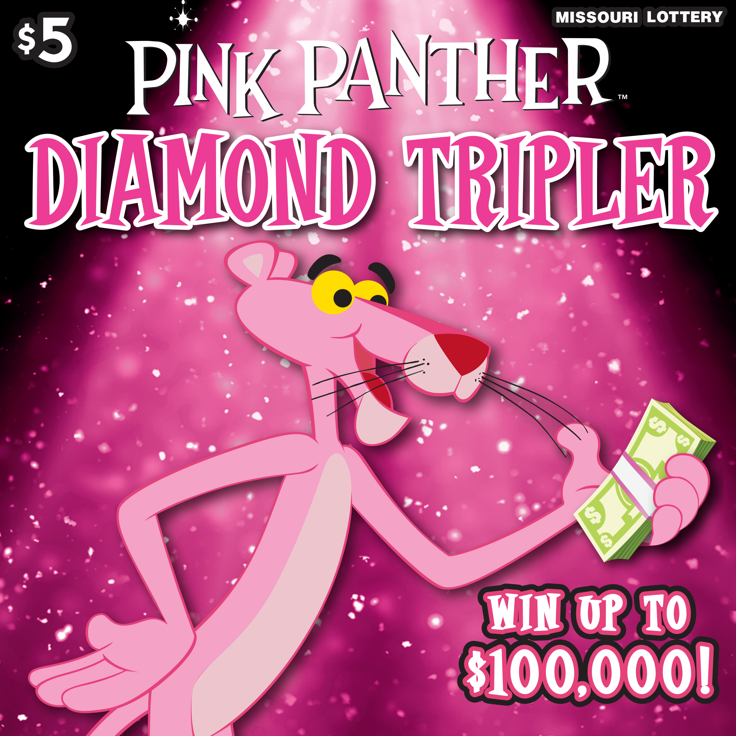 PINK PANTHER DIAMOND TRIPLER