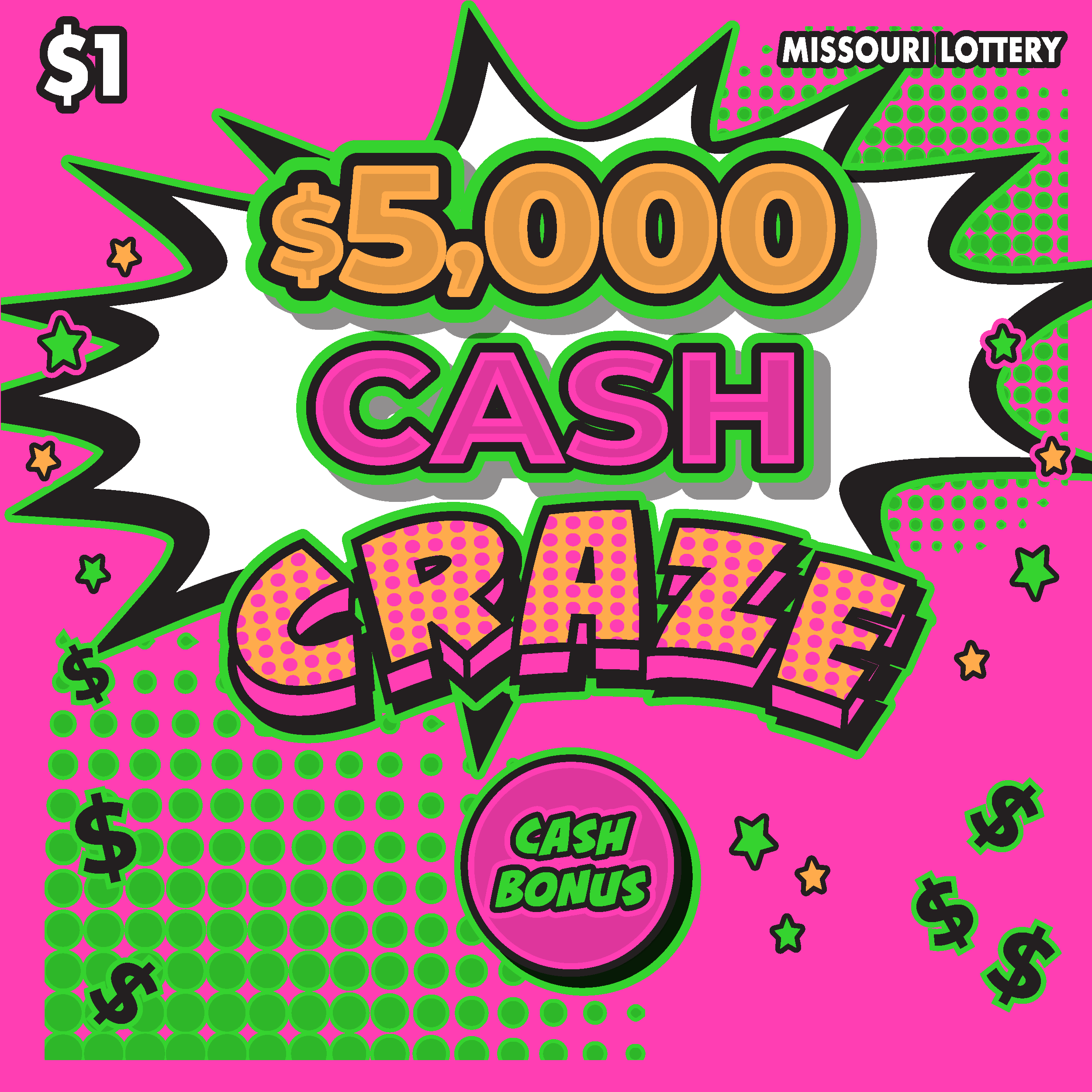 $5,000 CASH CRAZE