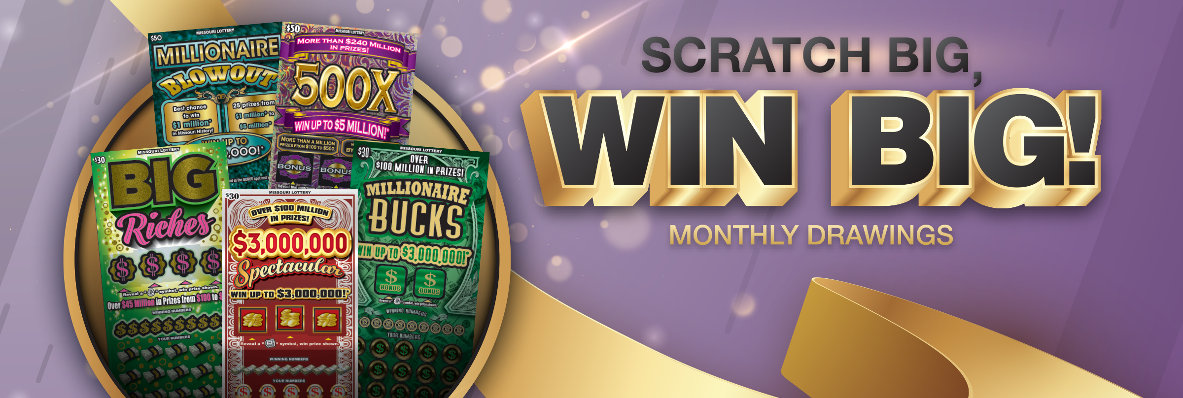 Scratch Big, Win Big Graphic