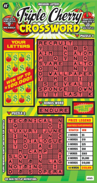 Triple Cherry Crossword