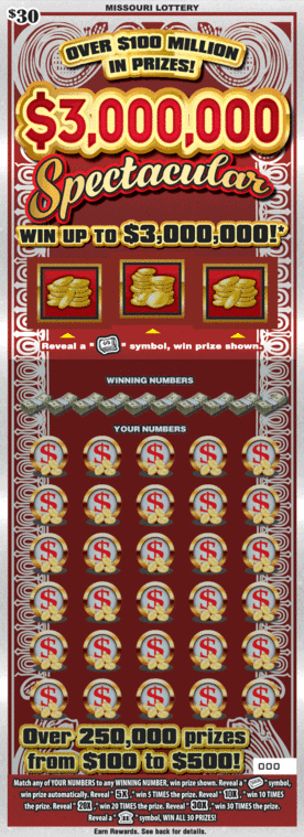 $3,000,000 Spectacular